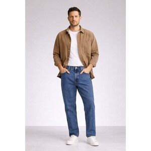 Vintage 90's Levi's Men's 540 Relaxed Fit Jeans 100% Cotton Size 34x32 Brown Tab